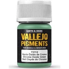 Vallejo 73112 Pigments Chrome Oxide Green 35 Ml