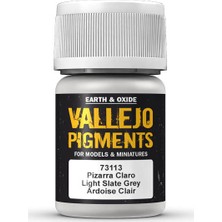 Vallejo 73113 Pigments Light Slate Grey 35 Ml