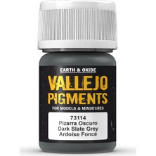 Vallejo 73114 Pigments Dark Slate Grey 35 Ml
