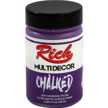 Rich Chalked Akrilik Boya 100 Cc 4542 Mürdüm