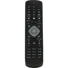 Tayfun Philips 65Pus9809/12 Uyumlu Klavyesiz Yedek Televizyon Kumandası