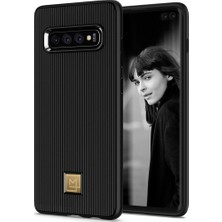 Spigen Samsung Galaxy S10 Plus Kılıf La Manon Classy Black - 606CS25785