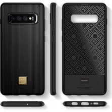 Spigen Samsung Galaxy S10 Plus Kılıf La Manon Classy Black - 606CS25785