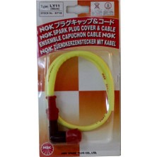 NGK Universal ENDURO Buji Başı Kısa Buji Kablosu (Racing Cable) 50 cmm