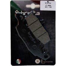 Brenta Kawasaki KLE 650 VERSYS ABS Disk  Fren Balata Ön  (2008-2014)