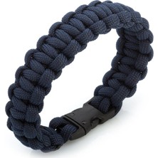 Nilhan Sultan İnce Tasarım Lacivert Outdoor Paracord Bileklik