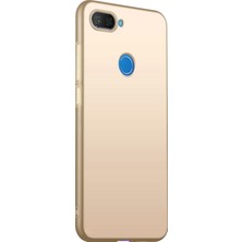 Microsonic Matte Silicone Xiaomi Mi 8 Lite Kılıf Gold