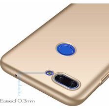 Microsonic Matte Silicone Xiaomi Mi 8 Lite Kılıf Gold