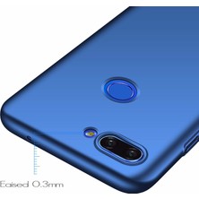 Microsonic Matte Silicone Xiaomi Mi 8 Lite Kılıf Lacivert