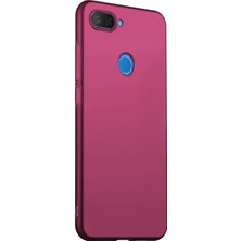 Microsonic Matte Silicone Xiaomi Mi 8 Lite Kılıf Mor