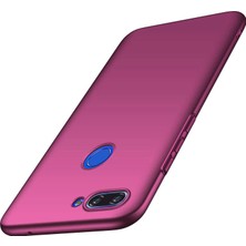 Microsonic Matte Silicone Xiaomi Mi 8 Lite Kılıf Mor