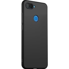 Microsonic Matte Silicone Xiaomi Mi 8 Lite Kılıf Siyah