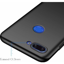 Microsonic Matte Silicone Xiaomi Mi 8 Lite Kılıf Siyah