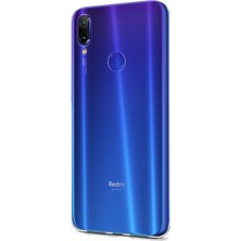 Microsonic Xiaomi Redmi Note 7 Kılıf Transparent Soft Beyaz