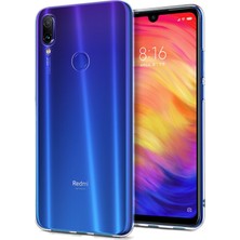 Microsonic Xiaomi Redmi Note 7 Kılıf Transparent Soft Beyaz