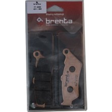 Bmw F 650 GS DAKAR Disk Brenta Sinter Metal Fren Ön Balata (1999-2007)
