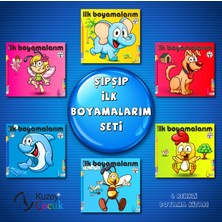 Şıpşıp İlk Boyamalarım (6 Kitap Set) - İpek Ece Toprak