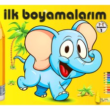 Şıpşıp İlk Boyamalarım (6 Kitap Set) - İpek Ece Toprak