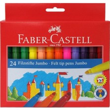 Faber-Castell Jumbo Keçeli Kalem 24'lü