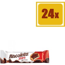 Biscolata Starz Sütlü Biskuvi 82 gr 24'lü Set