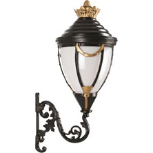 AVONNI BAP-68001-SOP Sarı/Siyah Boyalı Dış Mekan Aydınlatma E27 Aluminyum Polikarbon Cam 60cm