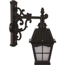 AVONNI BAP-68039-BSY-M2-OP Siyah Boyalı Dış Mekan Aydınlatma E27 Aluminyum Cam 23x40cm