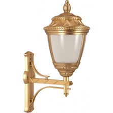 AVONNI BAP-68042-BSA-M1-OP Sarı Boyalı Dış Mekan Aydınlatma E27 Aluminyum Polikarbon Cam 38x28cm