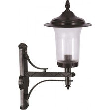 AVONNI BAP-68082-BSY Siyah Boyalı Dış Mekan Aydınlatma E27 Aluminyum Döküm Dip Akrilik Cam 40x30cm