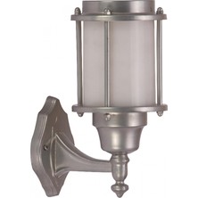 AVONNI BAP-68130-GR Gri Boyalı Dış Mekan Aydınlatma E27 Aluminyum Polikarbon Cam 25cm