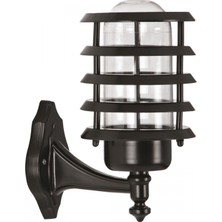 AVONNI BAP-68150-BSY Siyah Boyalı Dış Mekan Aydınlatma E27 Aluminyum Polikarbon/Akrilik Cam 23cm