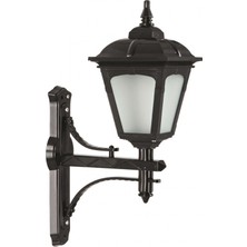 AVONNI BAP-68185-BSY-M1 Siyah Boyalı Dış Mekan Aydınlatma E27 ABS Polikarbon Cam 40x20cm