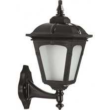 AVONNI BAP-68185-BSY-M4 Siyah Boyalı Dış Mekan Aydınlatma E27 ABS Polikarbon Cam 25x20cm
