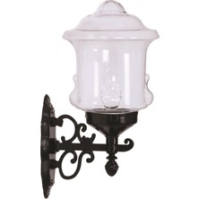 AVONNI BAP-68189-BSY-M4 Siyah Boyalı Dış Mekan Aydınlatma E27 ABS Akrilik Cam 27x20cm