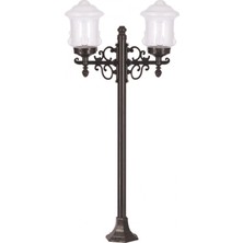 AVONNI BSU-68189-2BSY-M2 Siyah Boyalı Dış Mekan Aydınlatma E27 ABS Akrilik Cam 56x20cm
