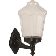 AVONNI BAP-68197-BSY-M1 Siyah Boyalı Dış Mekan Aydınlatma E27 ABS Akrilik Cam 25x20cm