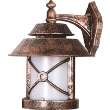 AVONNI BAP-68199-BKR-M2 Kahverengi Boyalı Dış Mekan Aydınlatma E27 ABS Polikarbon Cam 30x26cm