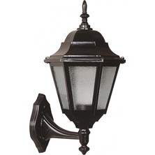 AVONNI BAP-68206-BSY Siyah Boyalı Dış Mekan Aydınlatma E27 ABS Polikarbon Cam 28x23cm