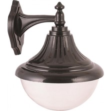 AVONNI BAP-68207-BSY-M2 Siyah Boyalı Dış Mekan Aydınlatma E27 ABS Polikarbon Cam 30x27cm