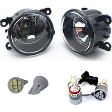 Renault Megane 2004-2008 Beyaz Led Xenon Sis Farı Seti