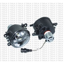 Renault Megane 2004-2008 Beyaz Led Xenon Sis Farı Seti