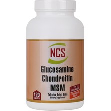 NCS Glucosamine Chondroitin MSM TYPE II Turmeric 120 Tablet