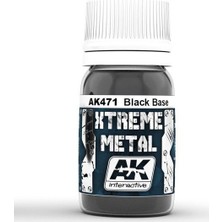 Ak Interactive Xtreme Metal Black Base 30 Ml