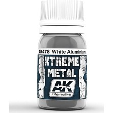 Ak Interactive Xtreme Metal White Alumininum 30 Ml