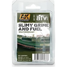 Ak Interactive Slimy Grime And Fuel Set 3X35 Ml