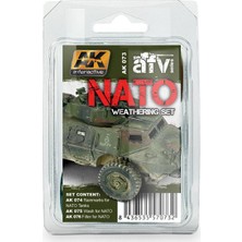 Ak Interactive Nato Weathering Set 3X35 Ml