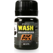 Ak Interactive Wash For Nato Tanks 35 Ml