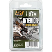 Ak Interactive Interior Weathering Set 3X35 Ml