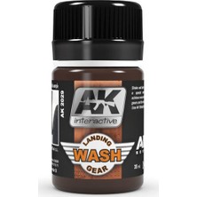 Ak Interactive Wash For Landing Gear 35 Ml