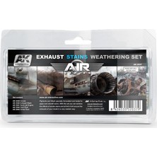Ak Interactive Exhaust & Stains Weathering Set 5X35 Ml
