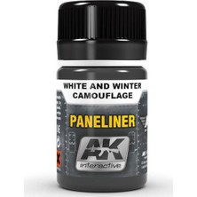 Ak Interactive Paneliner For White And Winter Camouflage 35 Ml